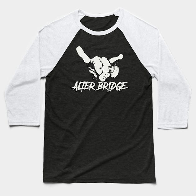 alter bridge horn sign Baseball T-Shirt by sumurbatu